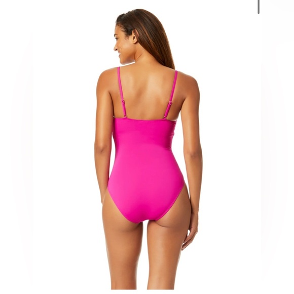 Anne Cole Pink One Piece - Picture 2 of 7